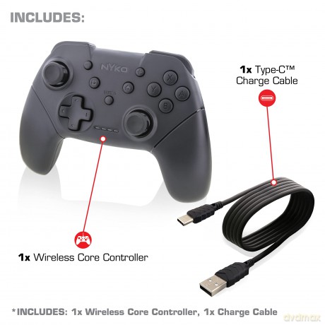 Nyko Wireless Core Controller (Black)