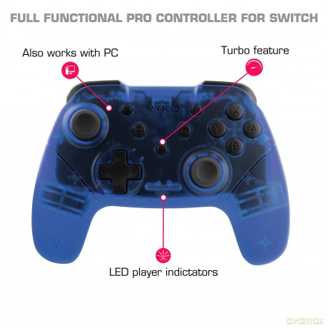 Nyko Wireless Core Controller (Blue)