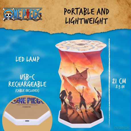 One Piece Straw Hat Crew Lamp