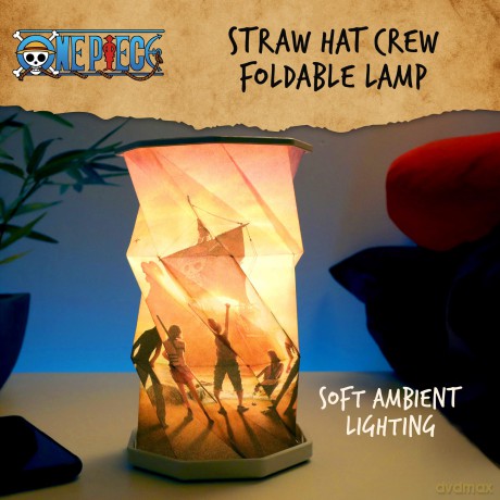 One Piece Straw Hat Crew Lamp