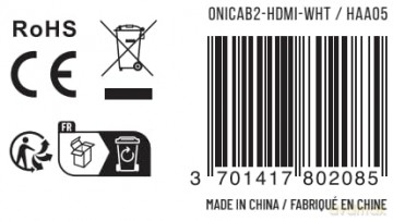 ONIVERSE - 8K HDMI cable - White