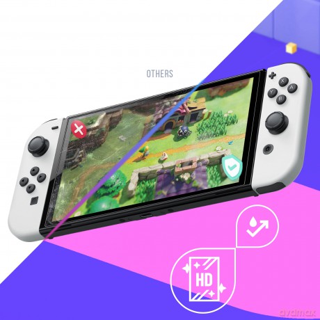 ONIVERSE - Anti-blue light protective screen for console (SWITCH OLED)