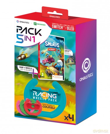 Oniverse 4 wheels + Smurfs Kart (Code in Box)