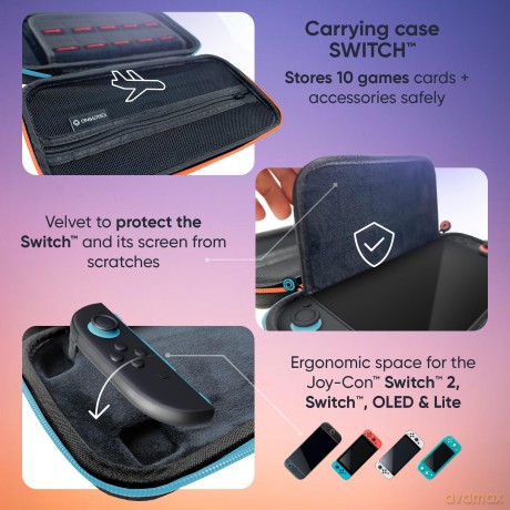 Oniverse Nsw2 Carrying Case - Grey