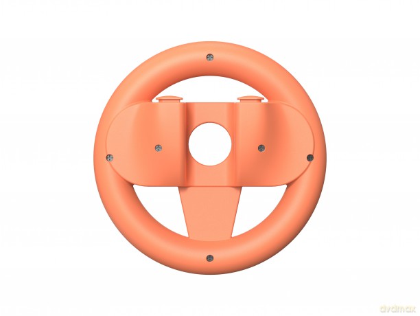 Oniverse Nsw2 Pack Of 2 Racing Wheel Controller Holders - Orange/Blue