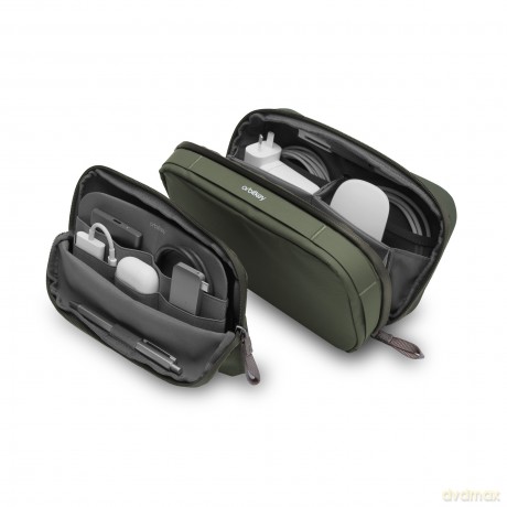 Orbitkey - 2-in-1 Tech Pouch - Olive