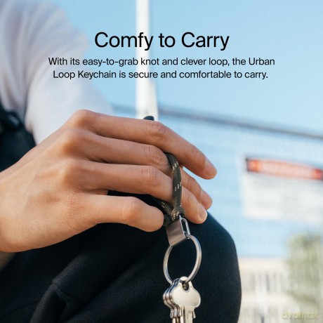 Orbitkey - Urban Loop Keychain - Olive