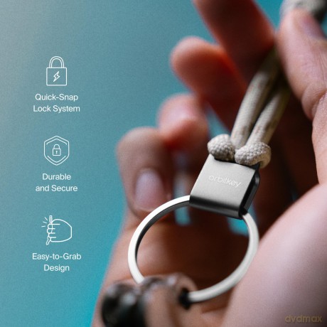 Orbitkey - Urban Loop Keychain - Olive