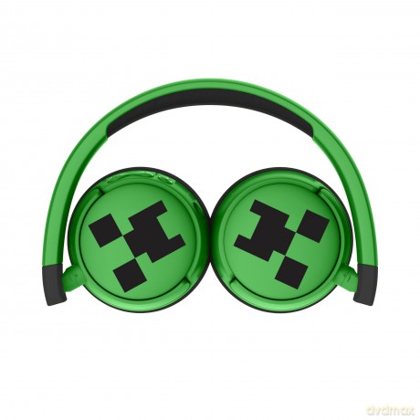Słuchawki bezprzewodowe OTL - Bluetooth Headset w/Perental Control - Minecraft Green