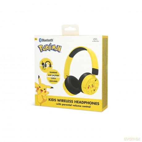 OTL - Bluetooth Headset w/Perental Control - Pokemon Pikachu Yellow