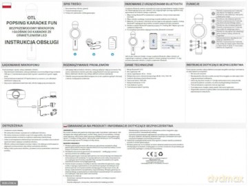 OTL - Bluey PopSing LED Microphone