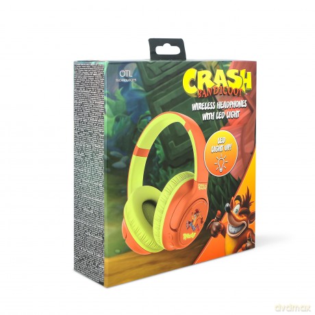 OTL - Crash Bandicoot hedphones withn LED backlight