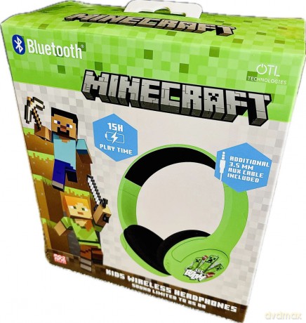 OTL - MINECRAFT - CORE WIRELESS HEADPHONES (Bluetooth)