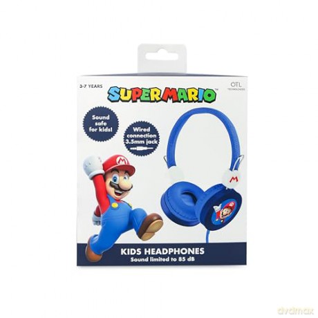 OTL - Super Mario Blue Kids Core Headphones
