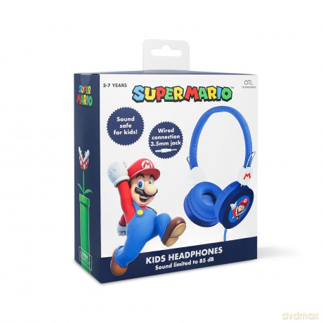 OTL - Super Mario Blue Kids Core Headphones