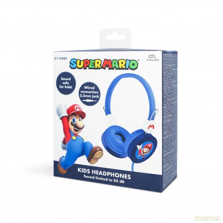 OTL - Super Mario Blue Kids Core Headphones
