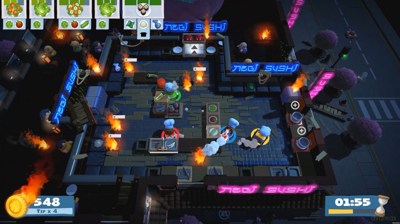 Overcooked + Overcooked 2 Double Pack