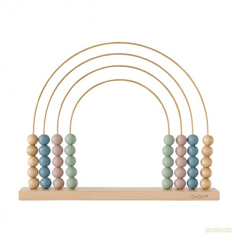 OYOY Mini - Abacus Rainbow - Brass Plated