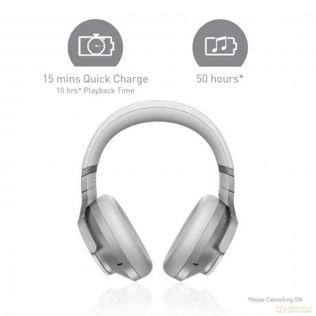 Panasonic - Headphone Wireless Over-Ear EAH-A800E-S - Silver