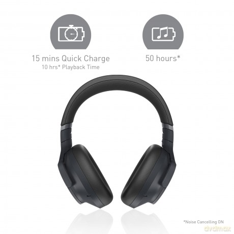 Panasonic - Headphones Over-Ear EAH-A800E-K - Black