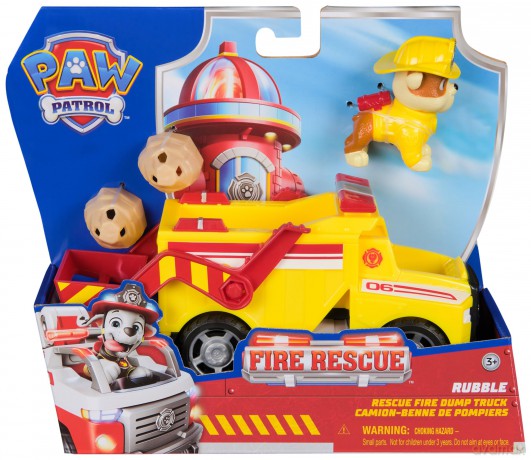 Paw Patrol - Fire Rescue Vehicle - Rubble (6072662)