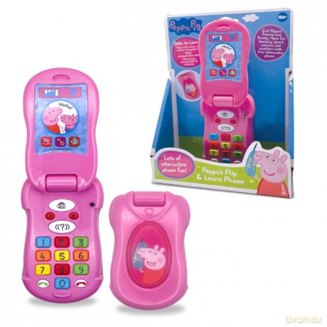 Peppa Pig - Flip Phone (DK/SE/NO/FI) (PP064L)