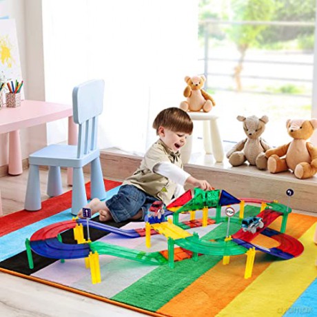 Picasso Tiles - Race Car Track Set (PTR50)