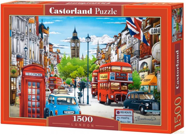 CASTOR Puzzle 1500 Londyn 133394 [PUZZLE]