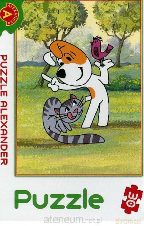 Puzzle 30 Reksio. Kotek i ptaszek [PUZZLE]