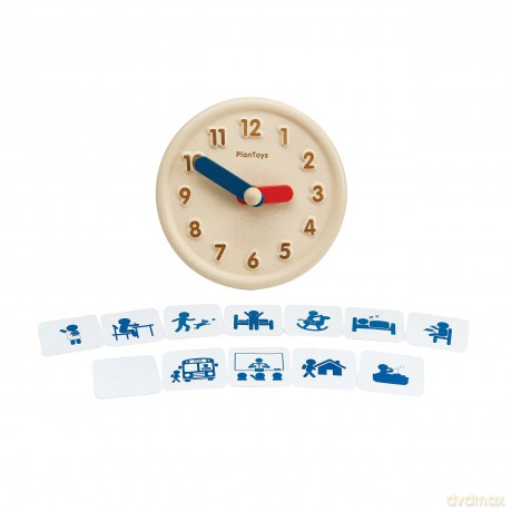 PlanToys - Learning Activity Clock - (PT-5458)