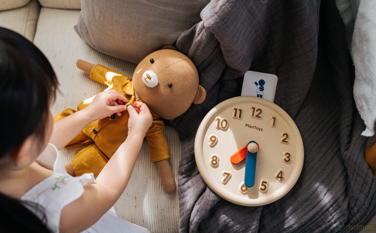 PlanToys - Learning Activity Clock - (PT-5458)