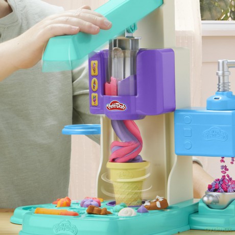 Play-Doh - Rainbow Swirl Ice Cream Playset (G0028)