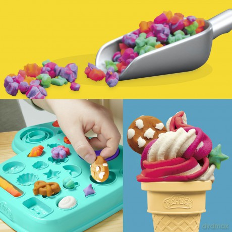 Play-Doh - Rainbow Swirl Ice Cream Playset (G0028)
