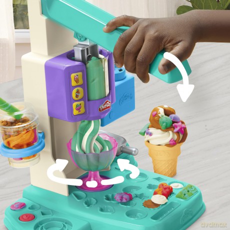 Play-Doh - Rainbow Swirl Ice Cream Playset (G0028)