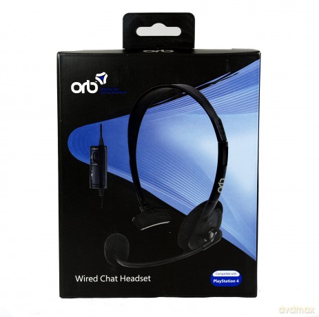 Playstation 4 - Wired Chat Headset (ORB)