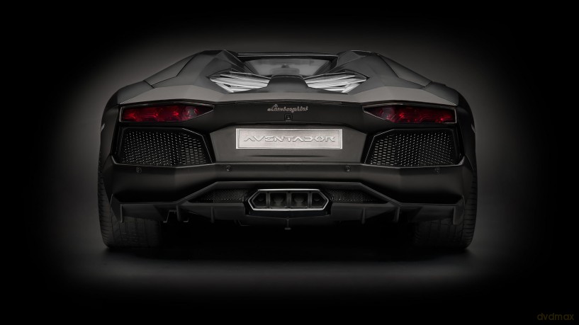POCHER - Lamborghini Aventador LP700-4 Roadster Nero Nemesi (HK121F)