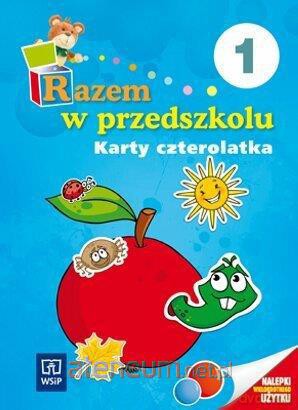 Razem w przedszkolu 4-latka KP 1 [KSIĄŻKA]