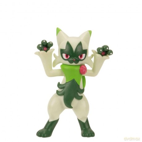 PokĂŠmon - Battle Figure 3 PK Litleo, Pikachu, Floragato - (PKW4087)