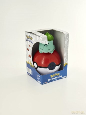 Pokemon Bulbasaur Light-Up FM Alarm Clock