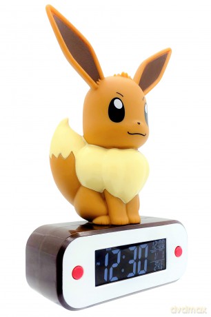 Pokemon - Eevee Light up Alarm clock (52800POKE8)