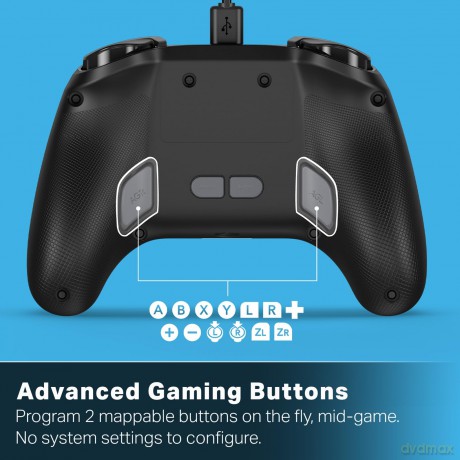 PowerA Advantage Wired Controller for Nintendo Switch 2 - Mario Time