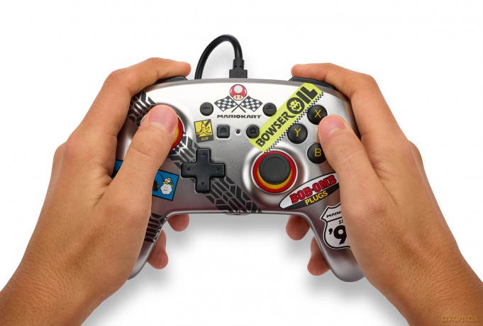 PowerA Enhanced Wired Controller for Nintendo Switch - Mario Kart