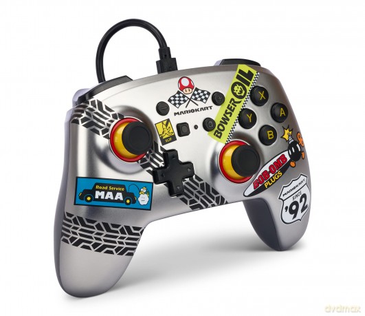 PowerA Enhanced Wired Controller for Nintendo Switch - Mario Kart