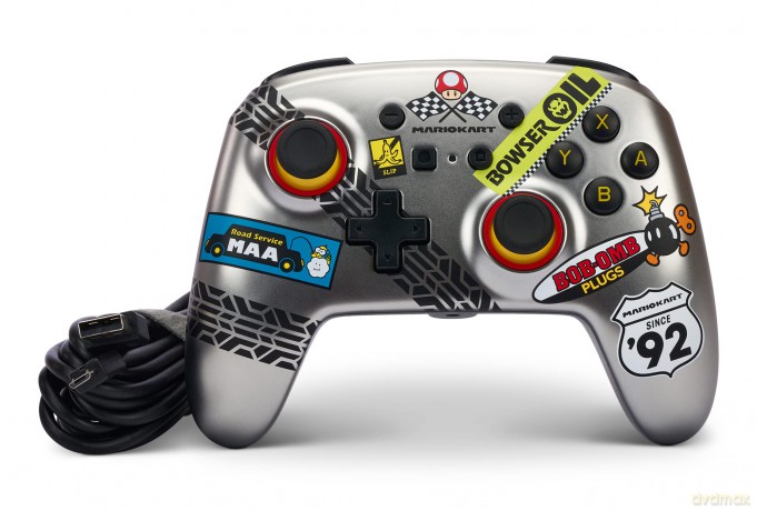 PowerA Enhanced Wired Controller for Nintendo Switch - Mario Kart