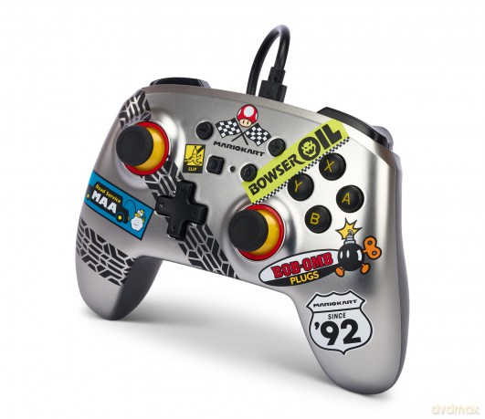 PowerA Enhanced Wired Controller for Nintendo Switch - Mario Kart