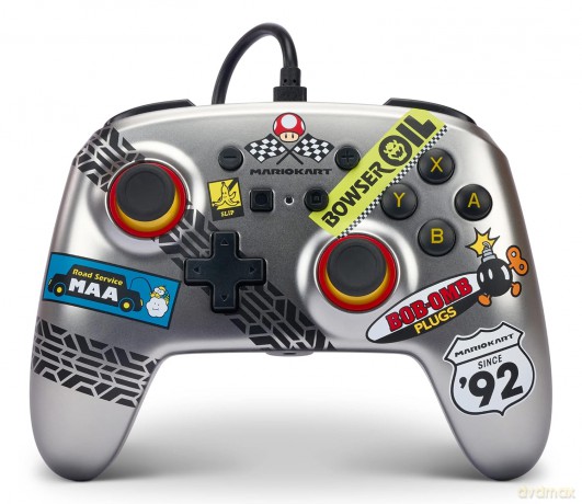PowerA Enhanced Wired Controller for Nintendo Switch - Mario Kart