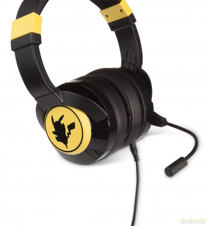 PowerA Pokemon Wired Gaming Headset - Pikachu Silouette