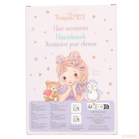 Princess Mimi - Hair Accessories - Powdery Pinks and Purples