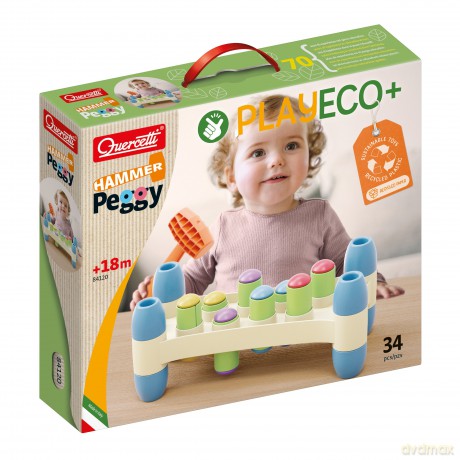 Quercetti - PlayEco+ Hammer Peggy - (QU-84120)