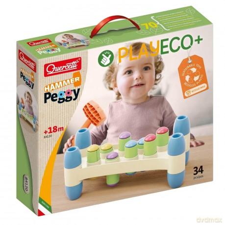 Quercetti - PlayEco+ Hammer Peggy - (QU-84120)